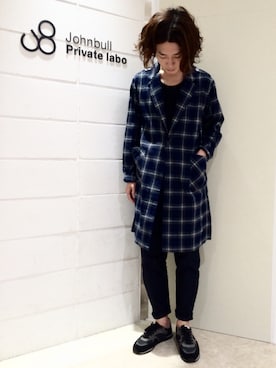 J2さん（メンズ・180cm）の夏コーディネート