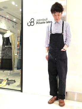 「johnbull」｜「アイテム（その他シューズ）」を使った、J2さん（メンズ・180cm）の夏コーディネート