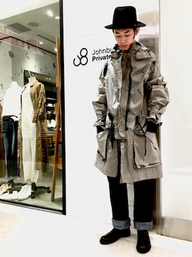 「Super Duper（スーパーデューパー）のアイテム」を使った、J2さん（メンズ・180cm）の秋コーディネート