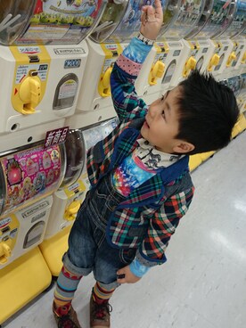 ゆーまんさん（キッズ・100cm）の春コーディネート