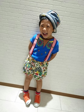 ゆーまんさん(キッズ・100cm)の夏コーディネート