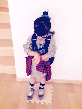 yunohanaさん（キッズ・100cm）の秋コーディネート