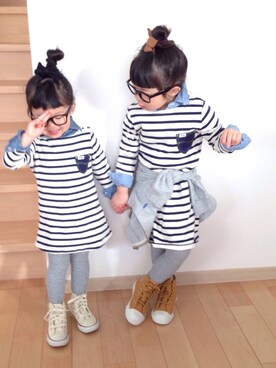 yunohanaさん(キッズ・90cm)の冬コーディネート