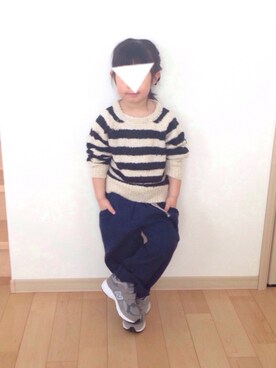 yunohanaさん（キッズ・110cm）の冬コーディネート