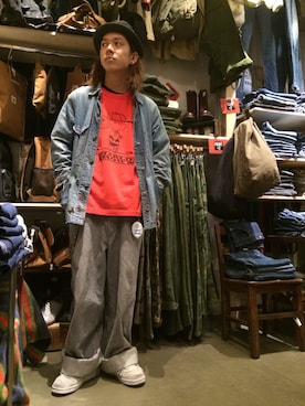 SUNSET立川さんのコーディネート