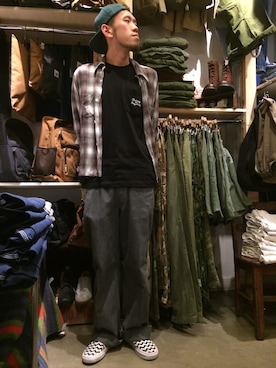 SUNSET立川さんのコーディネート