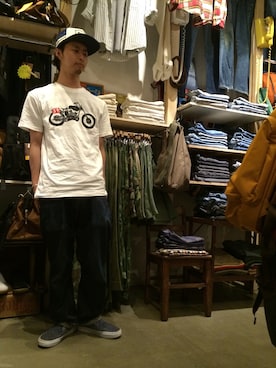 SUNSET立川さんのコーディネート