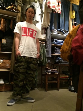 SUNSET立川さんのコーディネート