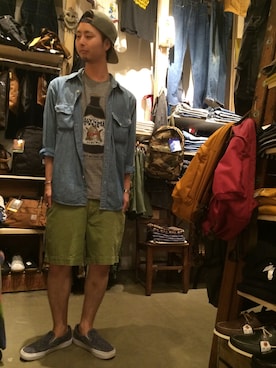 SUNSET立川さんのコーディネート