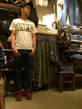 SUNSET立川さんのコーディネート