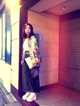 LAYNEさん（レディース・154cm）の春コーディネート