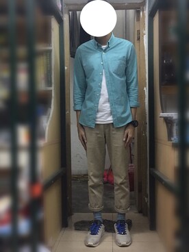 「fackのアイテム（その他、その他）」を使った、  Galaxy_Chuengさん（メンズ・177cm）の秋コーディネート