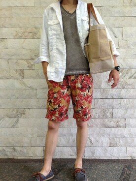 ABAHOUSE LASTWORD原宿店さん（メンズ・170cm）の夏コーディネート