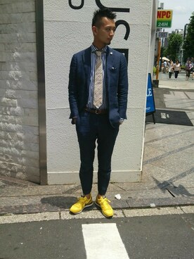 ABAHOUSE LASTWORD原宿店さん（メンズ・178cm）の夏コーディネート