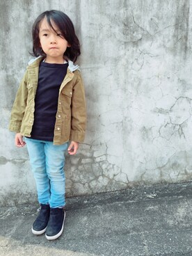 kanaotonatsuさん（キッズ・100cm）の春コーディネート