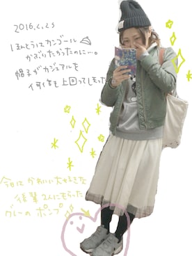 chibitaさん（レディース・161cm）の冬コーディネート