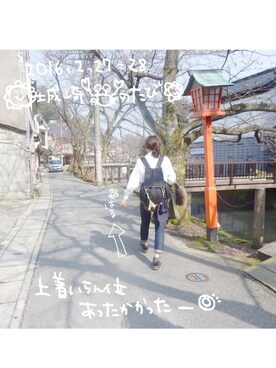 「URBAN RESEARCH（アーバンリサーチ）のアイテム（モッズコート）」を使った、chibitaさん（レディース・161cm）の冬コーディネート