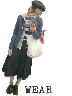 chibitaさん（レディース・161cm）の春コーディネート