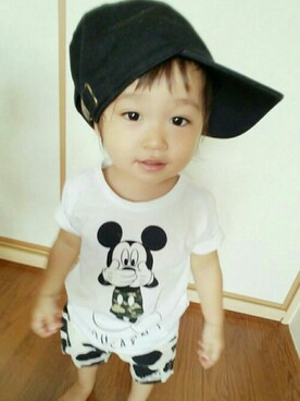 RINKOさん（キッズ・80cm）の夏コーディネート