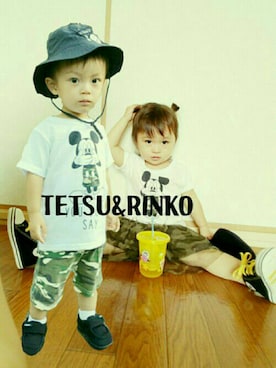 RINKOさん（キッズ・80cm）の夏コーディネート