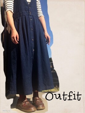 「Crisp」｜CHIBIさん（レディース・150cm）の秋コーディネート