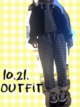 「Crisp」｜CHIBIさん（レディース・150cm）の秋コーディネート