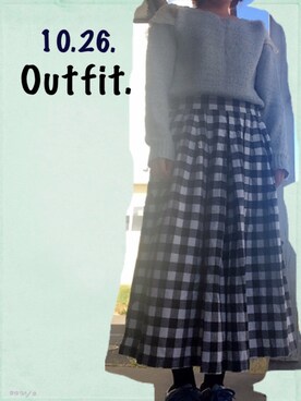 「Crisp」｜CHIBIさん（レディース・150cm）の秋コーディネート