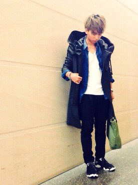 めゑだあさん（メンズ・163cm）の春コーディネート