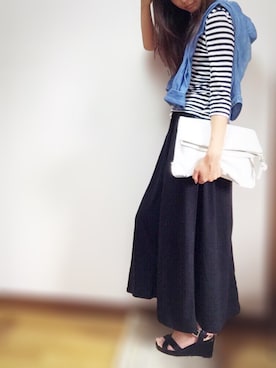 「厚底」｜nyaobuさん（レディース・164cm）の夏コーディネート