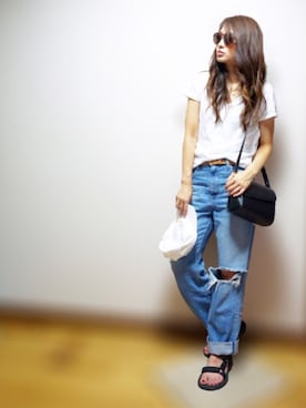 nyaobuさん（レディース・164cm）の夏コーディネート