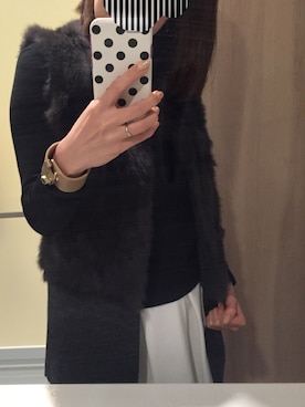 「VOLATA（ヴォラータ）のアイテム」を使った、maruさん（レディース・165cm）の冬コーディネート