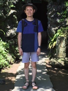 「長谷寺」｜たけし氏さん（メンズ・168cm）の夏コーディネート