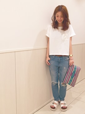 Kanakoさん（レディース・163cm）の春コーディネート