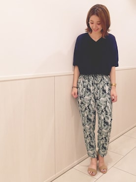 Kanakoさん（レディース・163cm）の夏コーディネート