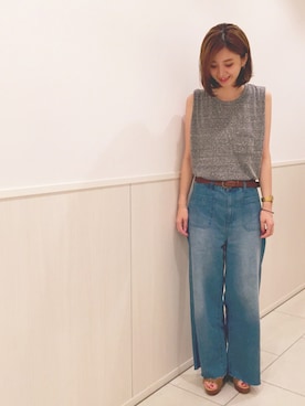 Kanakoさん（レディース・163cm）の夏コーディネート