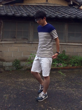 Aリスさん（メンズ・172cm）の夏コーディネート