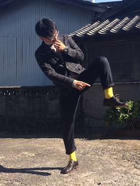 「まいフェス 3」｜Aリスさん（メンズ・173cm）の秋コーディネート