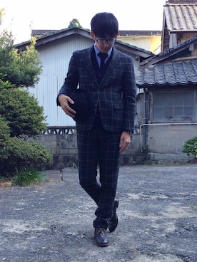 Aリスさん（メンズ・173cm）の秋コーディネート