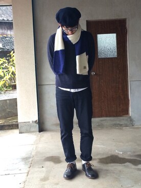 Aリスさん(メンズ・173cm)の冬コーディネート