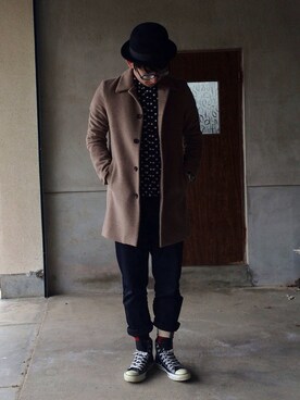 Aリスさん（メンズ・173cm）の冬コーディネート