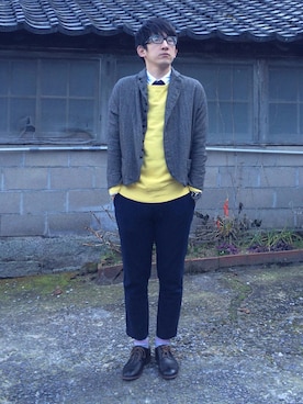 「アイテム（その他アウター）」を使った、Aリスさん（メンズ・173cm・20代）の冬コーディネート