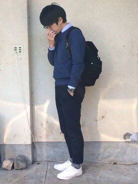 「かみのけチョロン」｜Aリスさん（メンズ・173cm）の春コーディネート