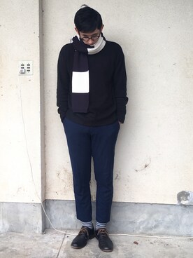 Aリスさん（メンズ・173cm）の冬コーディネート