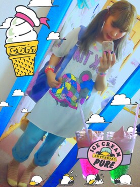 ♡URARA♡さん（レディース・160cm）の夏コーディネート