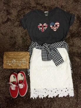 ちょよさん（レディース・162cm）の夏コーディネート