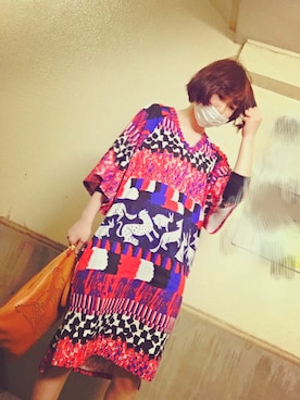 「MONKI」｜†さやかさん（レディース・158cm）の春コーディネート