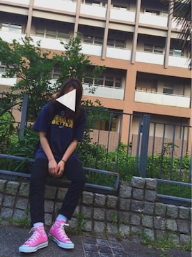 「present（プレゼント）のアイテム（その他）」を使った、ゆ          ず    さん（レディース・149cm）の春コーディネート