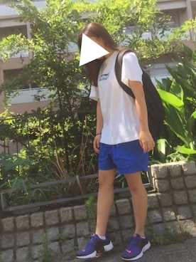 「present（プレゼント）のアイテム（その他）」を使った、ゆ          ず    さん（レディース・149cm）の夏コーディネート