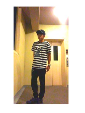 「Original.（オリジナル）のアイテム（パンツ）」を使った、ユート(Yuto)さん（メンズ・165cm）の夏コーディネート