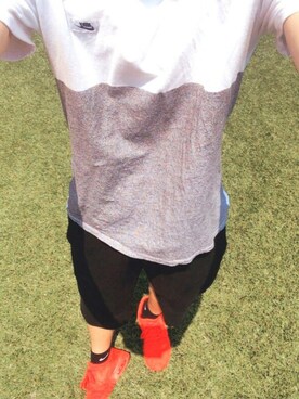 「NIKE SPORTSWEAR（ナイキスポーツウェアー）のアイテム（その他パンツ、ブラック系）」を使った、S.Hirokiさん（メンズ・178cm）の春コーディネート